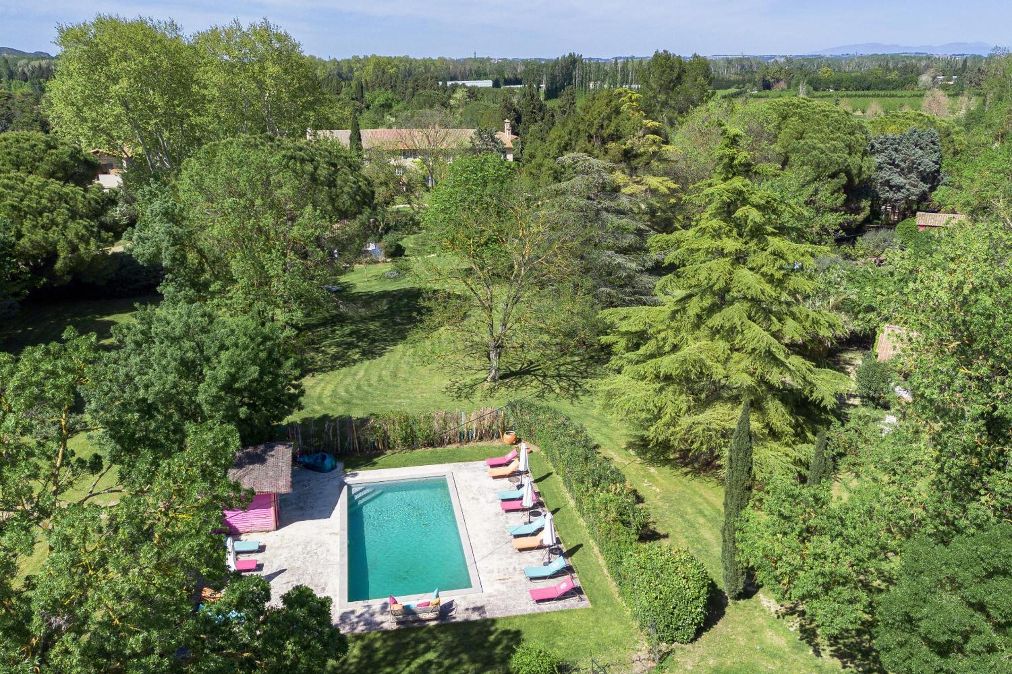 Domaine De Rhodes B&B Avignon Exteriér fotografie